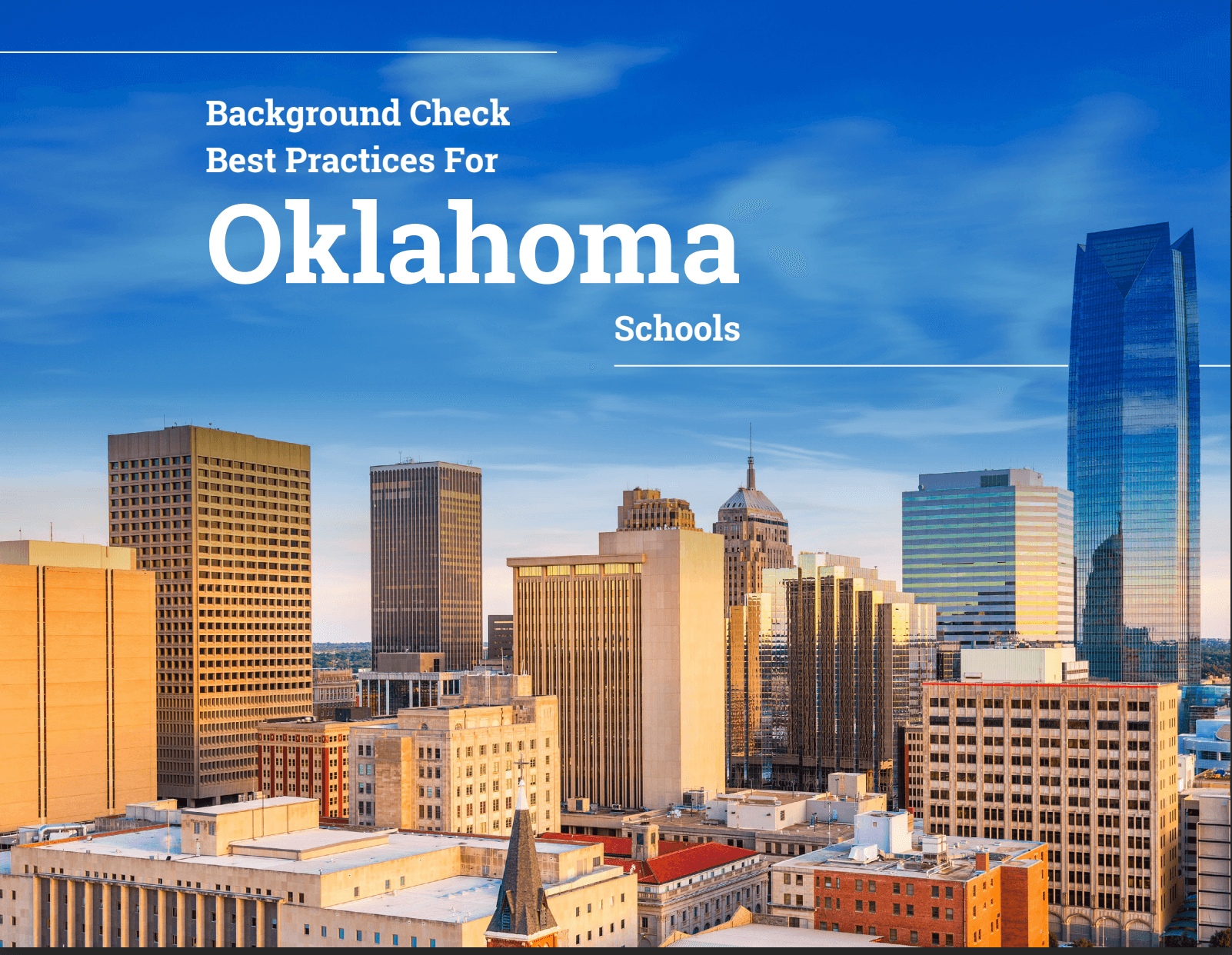 Background Check Best Practices For Oklahoma Schools eBook