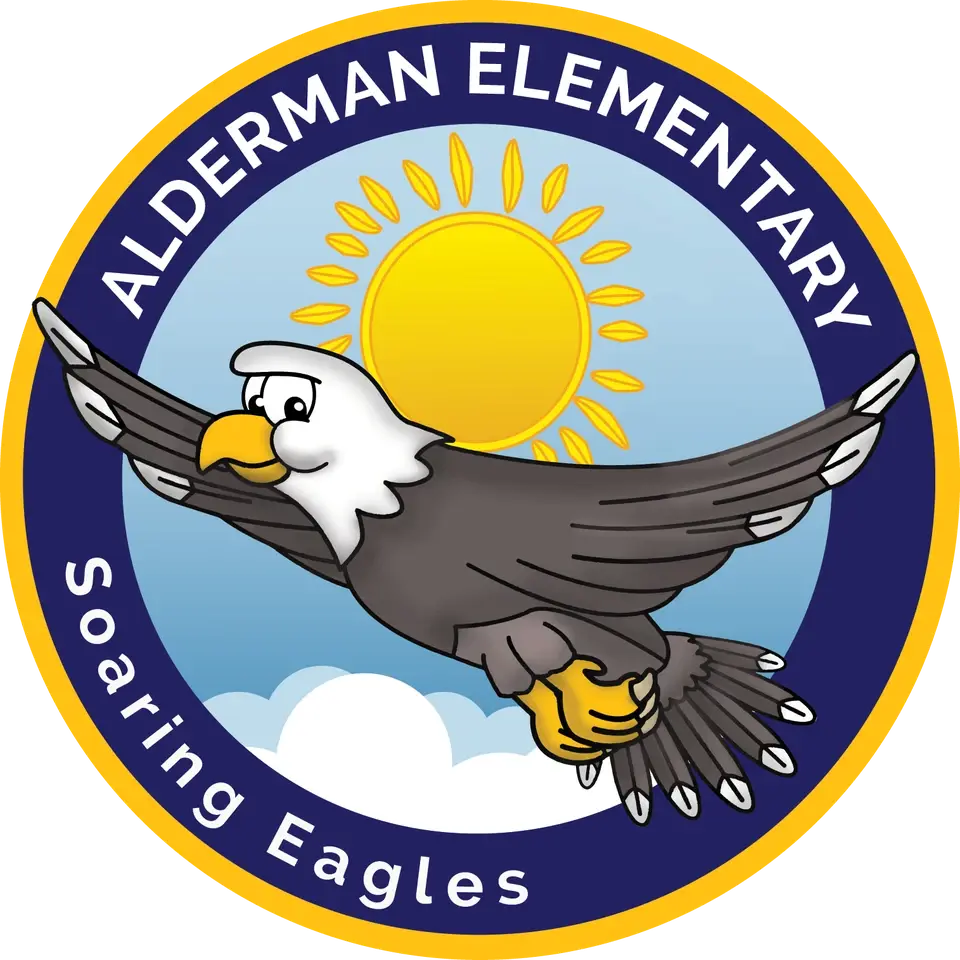 Alderman Elementary School logo