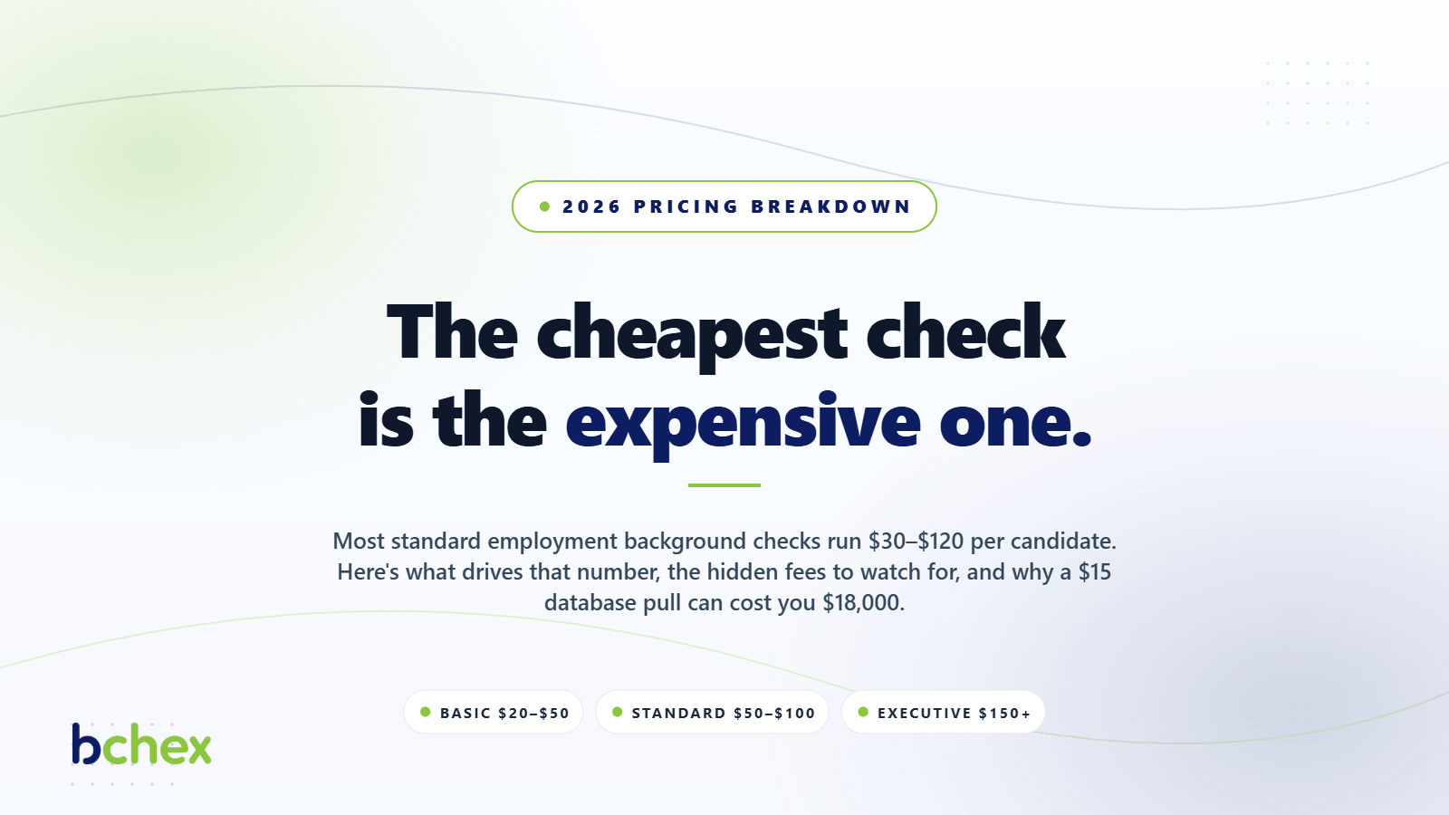 What Does a Background Check Actually Cost?