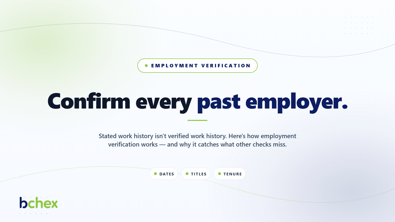 How Employment Verification Works