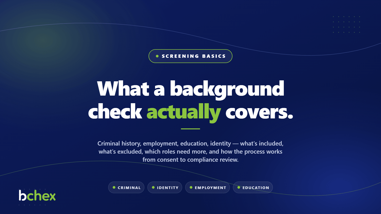 What is a Background Check?